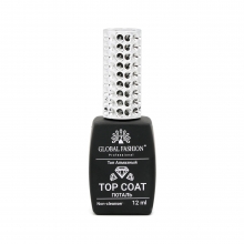 Top Coat Disco Silver, fara Strat Lipicios, 12 ml