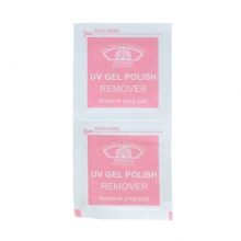 Pliculete cu Soak off Remover, Piersic, 200 buc