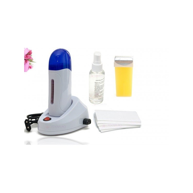 Kit Epilare cu incalzitor, rezerva, benzi si ulei - 1
